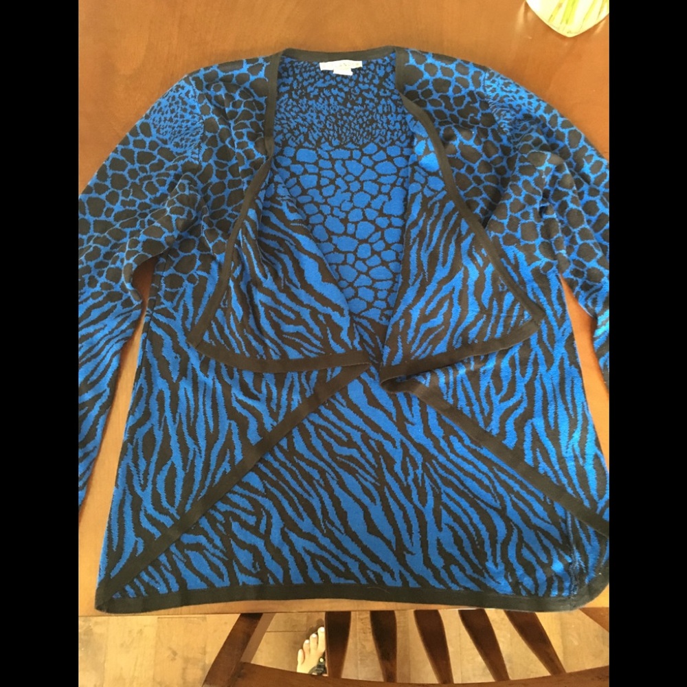 Animal print sweater